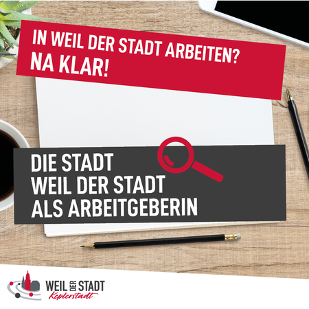 Eine Infografik über die Stadt als Arbeitgeberin