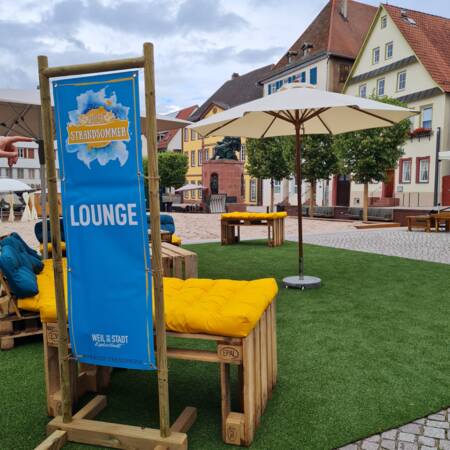 Die Lounge am Weiler Strandsommer