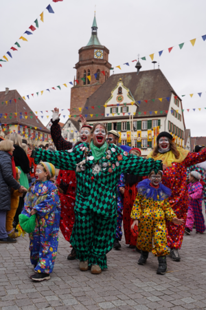 Weiler Clowns am Narrensprung