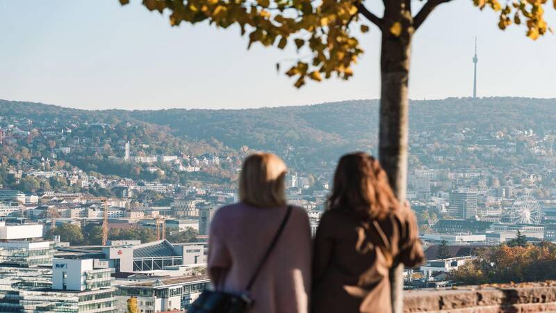 Birkenwaldstraße Stuttgart Aussicht