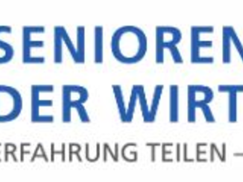 Das Logo von Senioren der Wirtschaft Erfahrung teilen - Erfolg sichern.