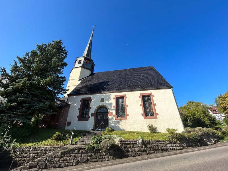Eine Kirche.