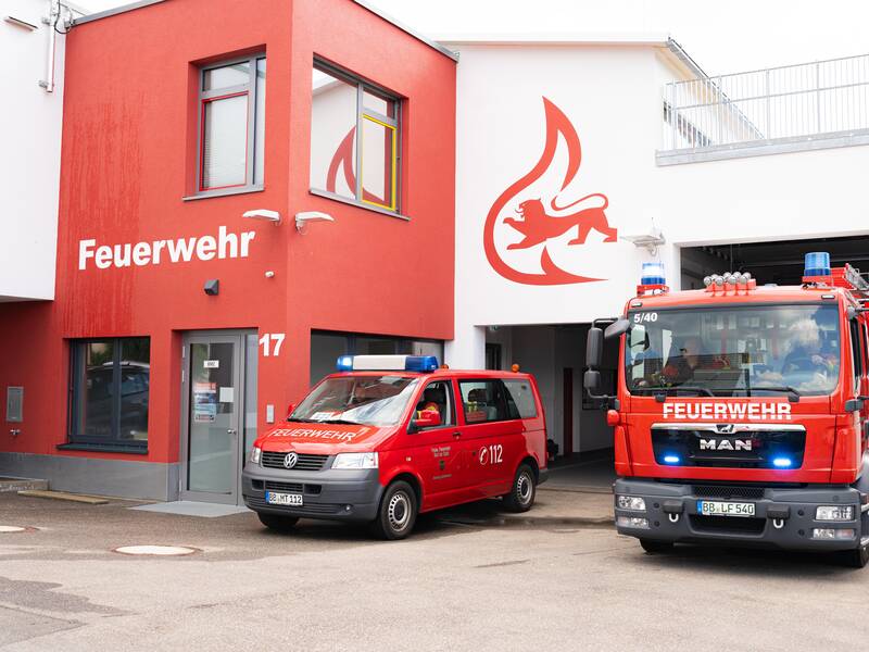 Eine Feuerwache.