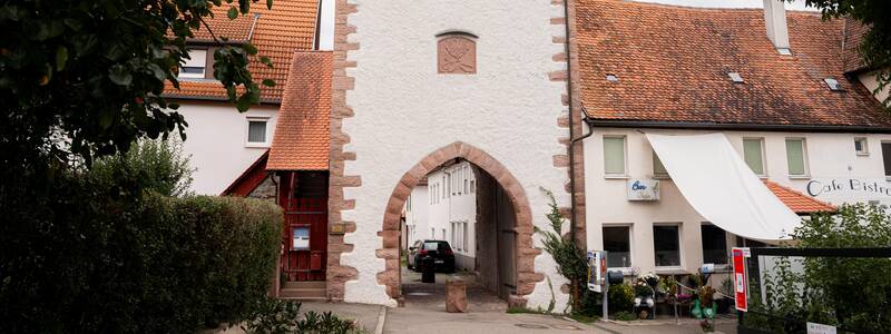 Ein Tor.