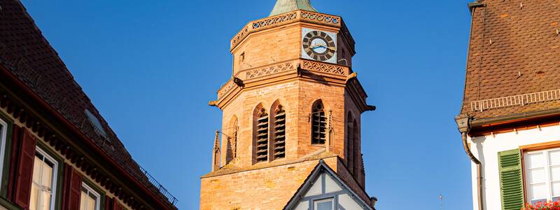 Eine Kirche.