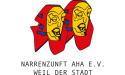 Das Logo von der Narrenzunft AHA E. V. Weil der Stadt